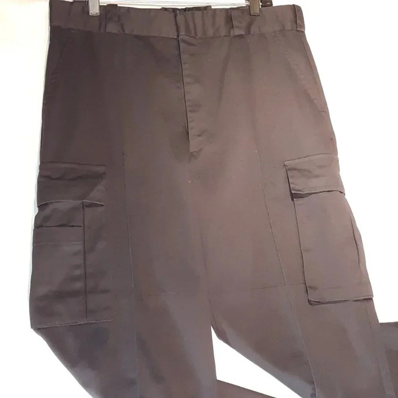 Men's Carleton Uniforms  Black Uniform Pants Size 36 - Picture 5 of 8